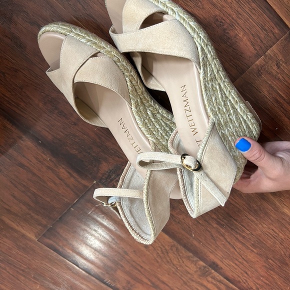stuart weitzman mirela espadrille wedge - Picture 2 of 3